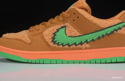 Grateful Low Orange Bear SB Dunk CJ5378-800 Nike Dead 0528